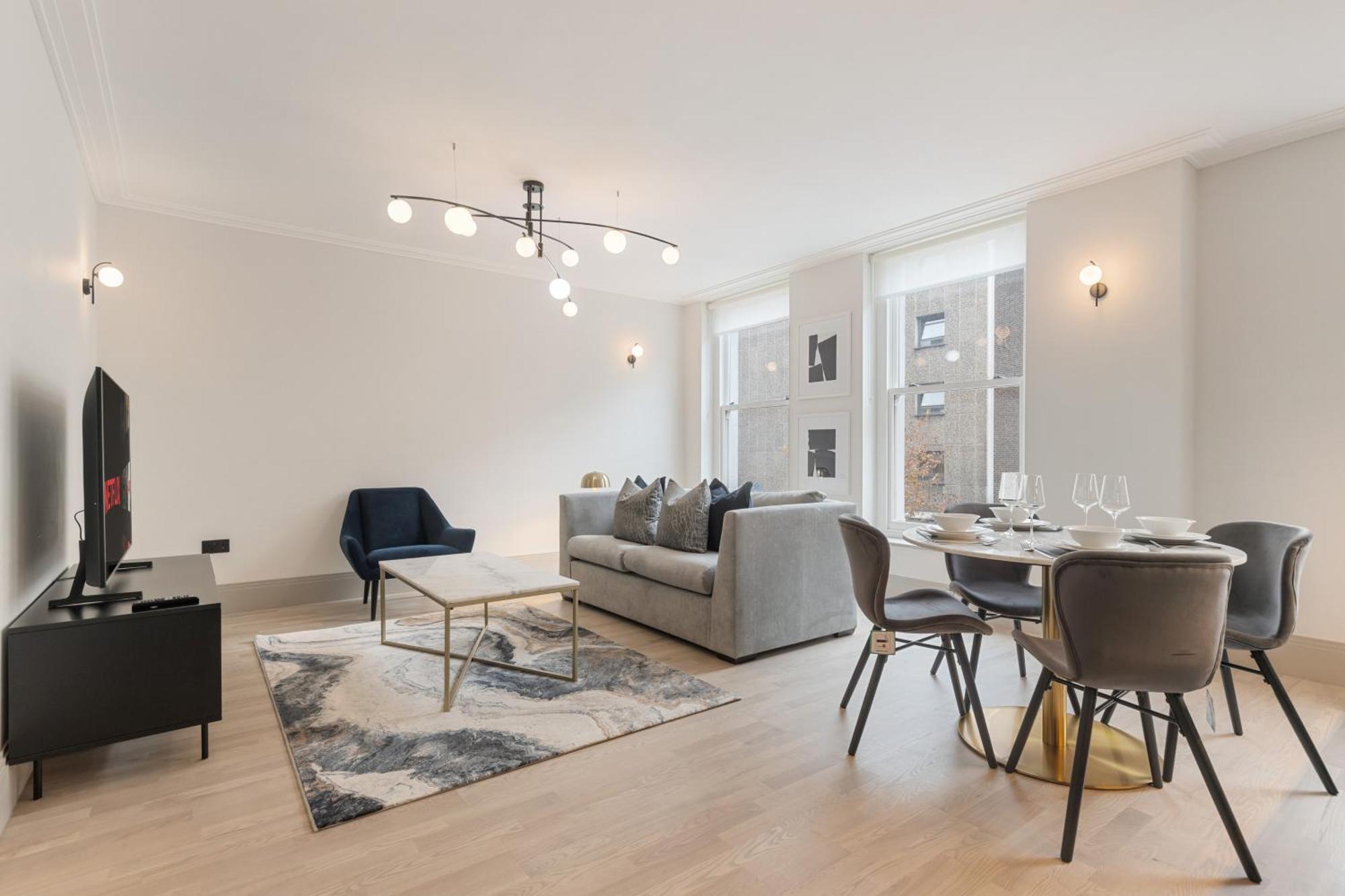 1bed 1bath 4ppl - 1min Russel Square Tube Apartment London