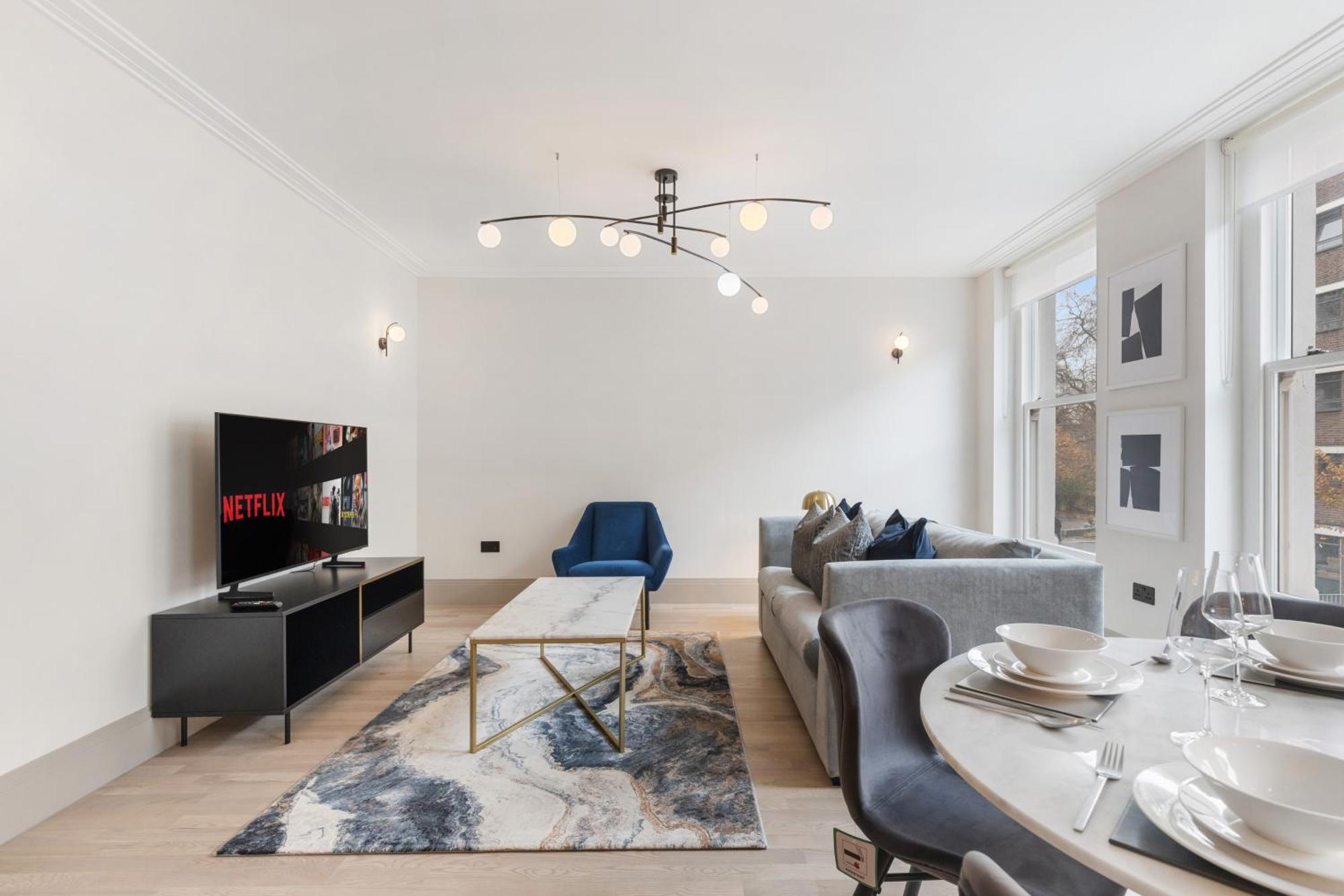1bed 1bath 4ppl - 1min Russel Square Tube