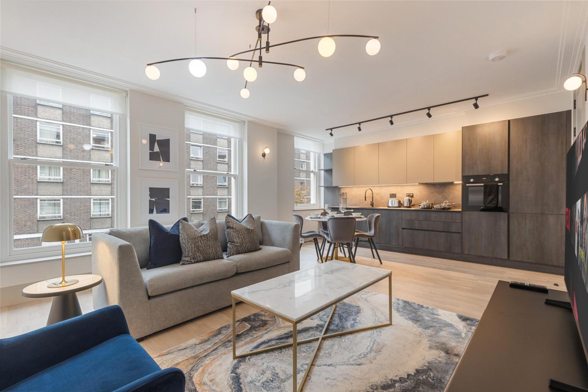Apartment 1bed 1bath 4ppl - 1min Russel Square Tube *